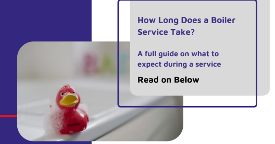 how long does a boiler service take cover