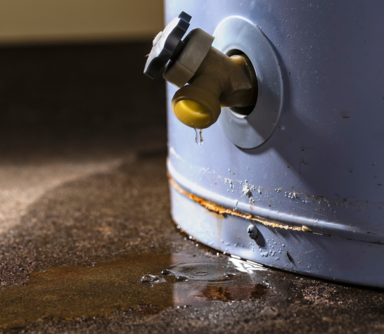 Damaged Boiler in need of repair