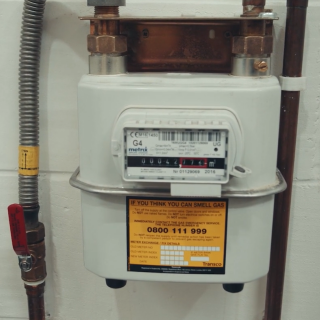 Gas Meter Analog