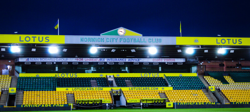 Carrow road lotus stand