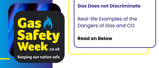 Gas Does Not Discriminate Gas Safety Week Cover