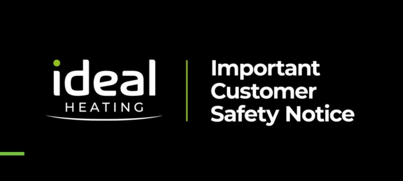 Ideal Heating Safety Announcement Cover