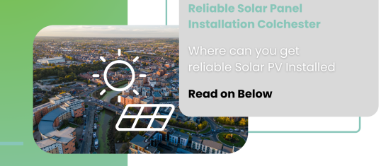 Reliable Solar Panel Installation Colchester
