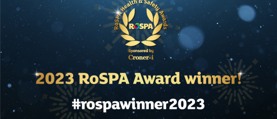 RoSPA Award Winner cover