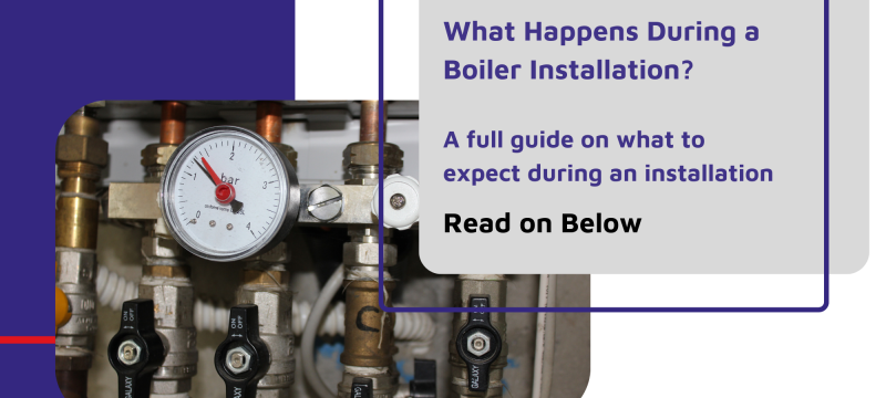 what happens during a boiler installation cover